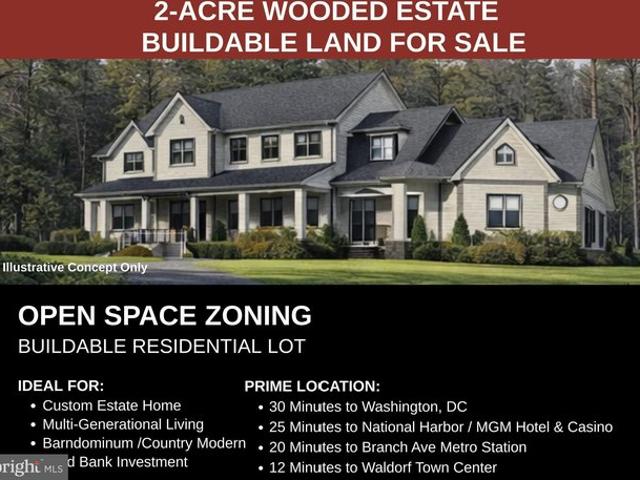 Land for sale in Brandywine, Maryland