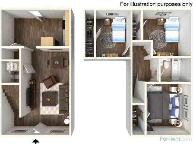 Apartment for rent in Mecklenburg, North Carolina