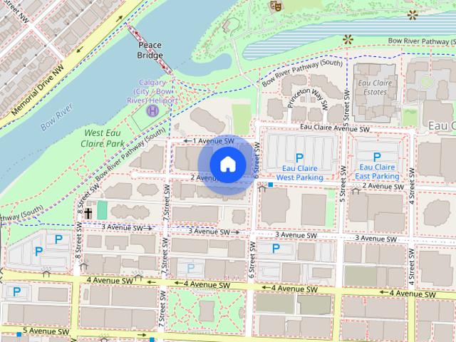 Apartment for rent in Eau Claire, Calgary