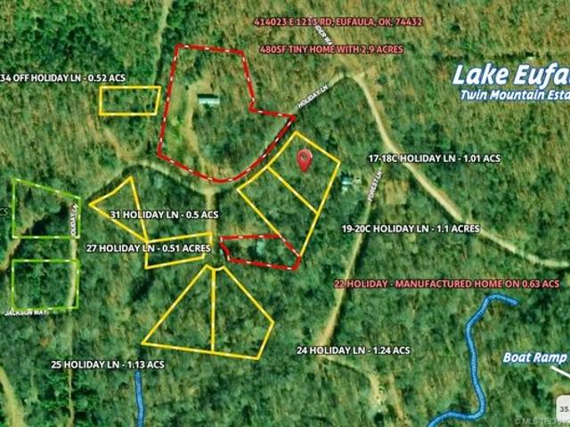 Land for sale in Eufaula, Oklahoma