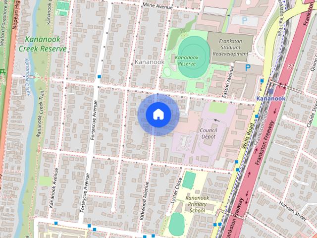 Townhouse for rent in Kananook, Melbourne