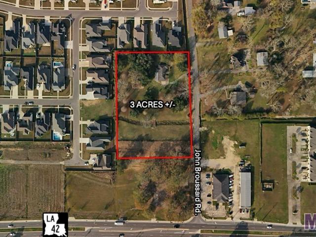 Land for sale in Prairieville, Louisiana