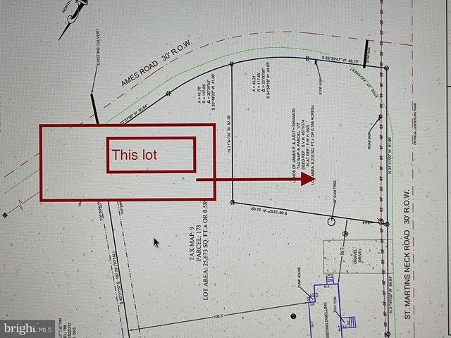 Land for sale in Bishopville, Maryland