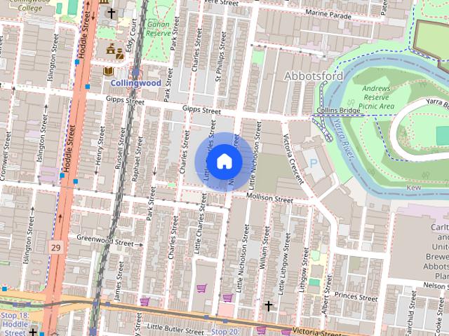 Townhouse for rent in Abbotsford, Melbourne