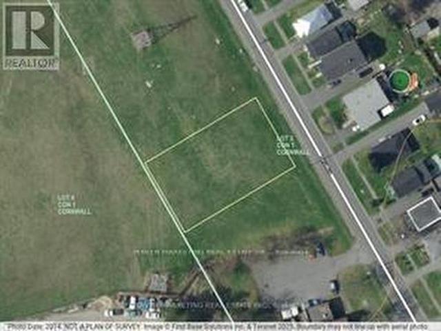 Land for sale in Cornwall, Ontario