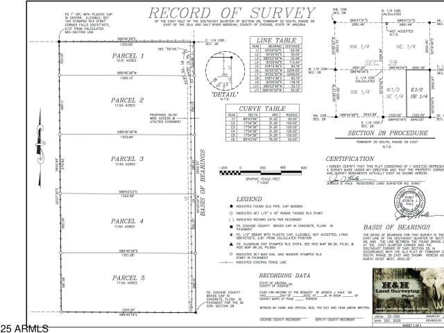 Land for sale in Cochise, Arizona