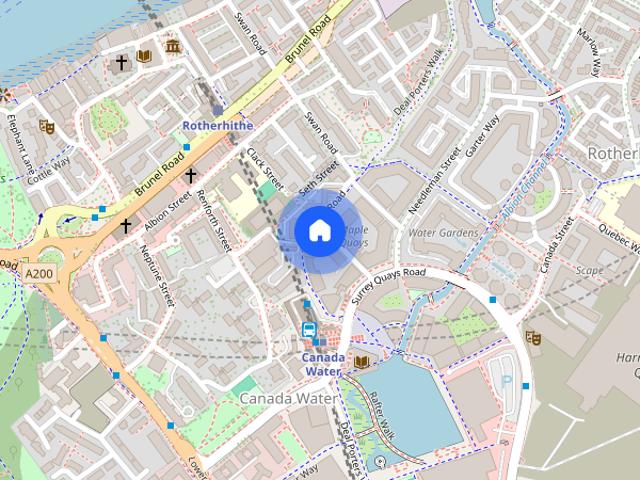 Apartment for rent in Rotherhithe, Greater London
