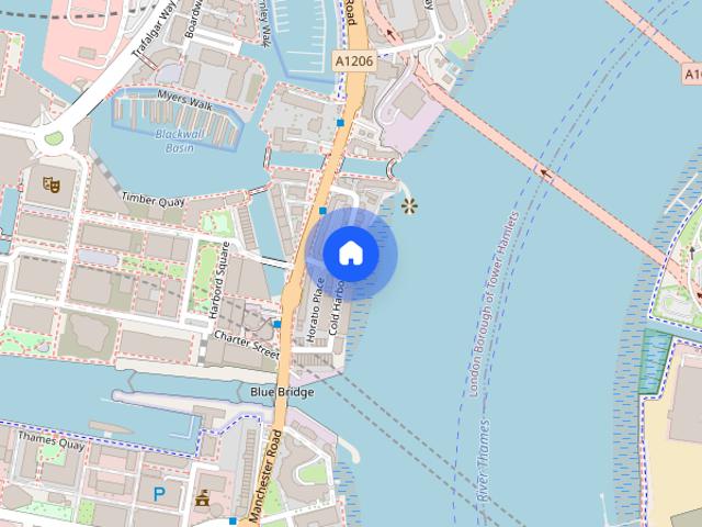 Apartment for rent in London Borough of Tower Hamlets, Greater London