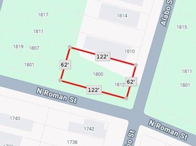 Land for sale in New Orleans, Louisiana