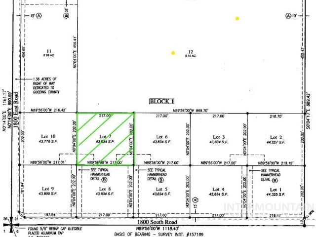 Land for sale in Gooding