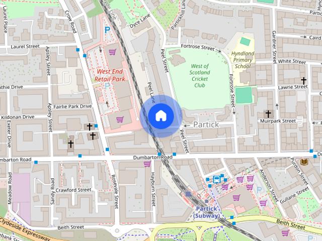 Apartment for rent in Partickhill, Glasgow