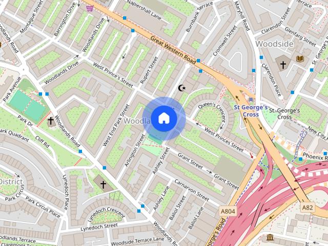 Apartment for rent in Woodlands, Glasgow