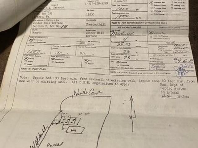 Land for sale in Chestnuthill Township, Monroe County