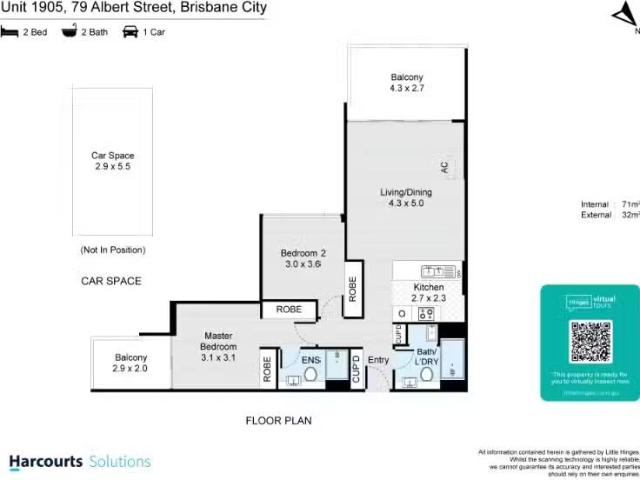 Apartment for rent in Golden Triangle, Greater Brisbane