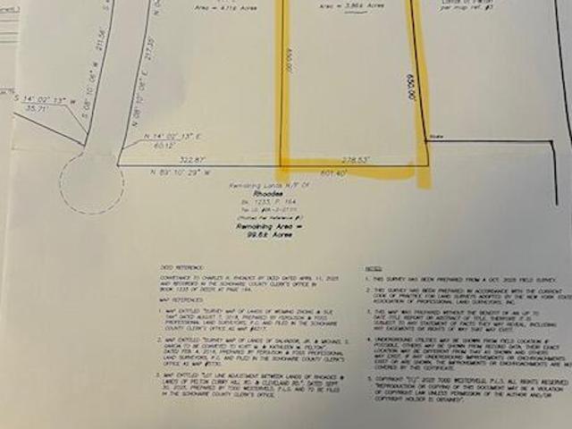 Land for sale in Town of Carlisle, Schoharie County
