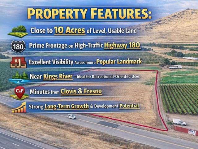 Land for sale in Sanger, California