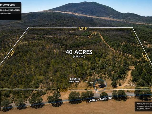 Land for sale in California