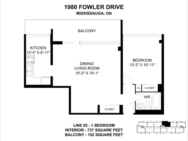 Apartment for rent in Sheridan, Mississauga