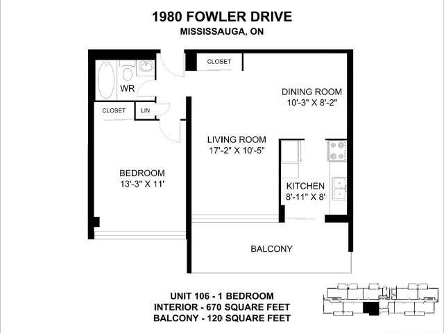 Apartment for rent in Sheridan, Mississauga
