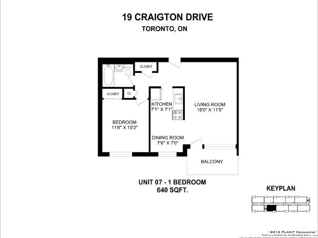 Apartment for rent in Woburn, Ontario