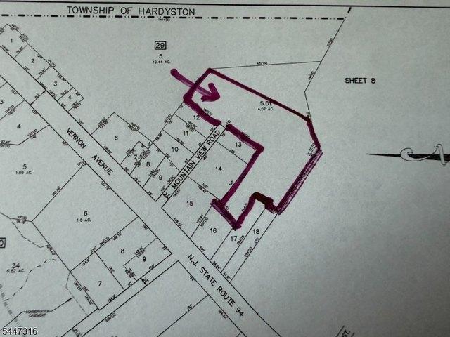 Land for sale in Hamburg, New Jersey