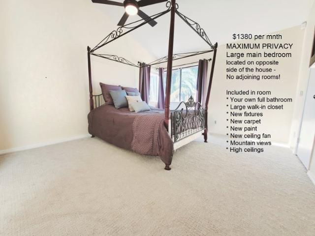 Room for rent in Rancho Santa Margarita, California