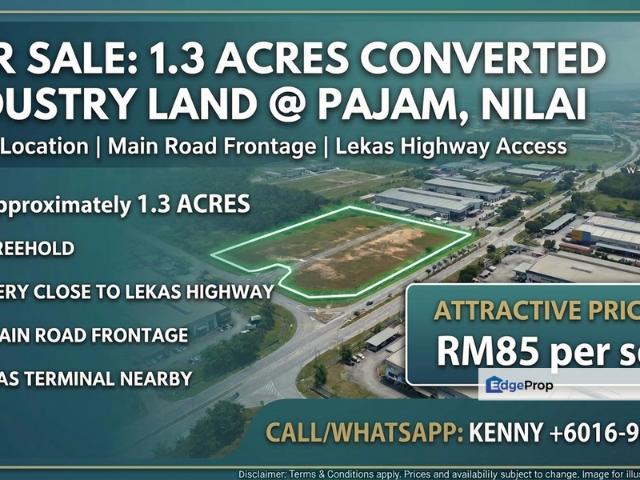 Warehouse for sale in Nilai, Negeri Sembilan