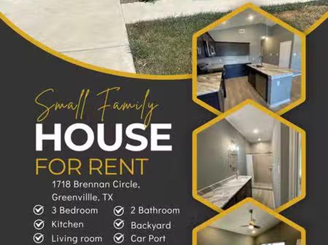 House for rent in Bonham