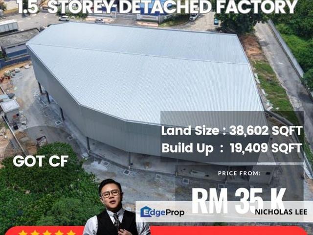 Warehouse for rent in Kajang, Langat