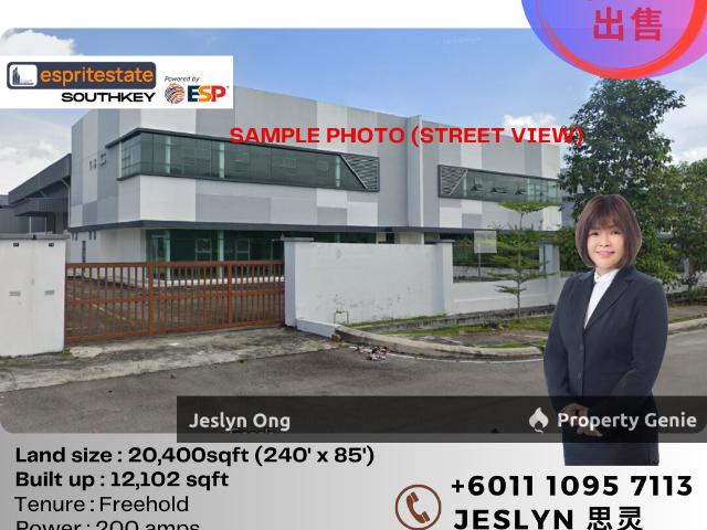 Warehouse for sale in Pekan Nanas, Johor