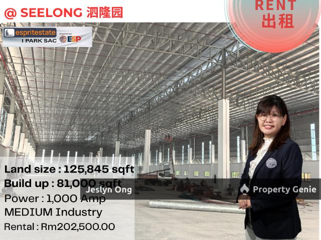 Warehouse for rent in Kulai, Johor