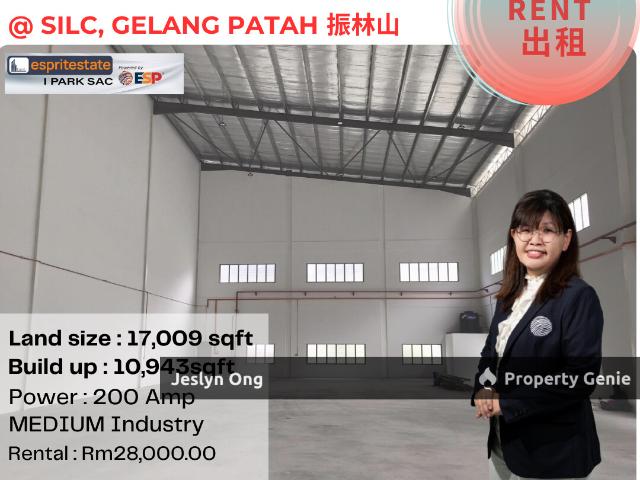 Warehouse for rent in Bukit Ledang, Johor