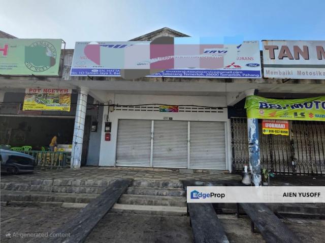 Shop for sale in Temerloh, Pahang