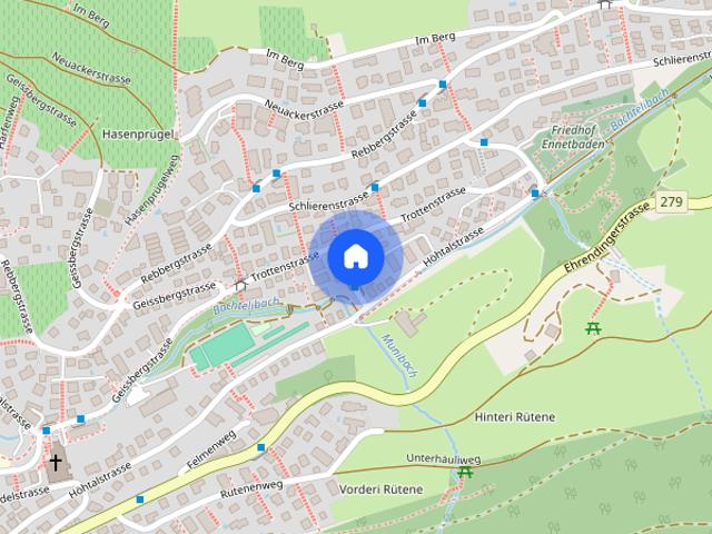 Apartment mieten in Ennetbaden, Aargau