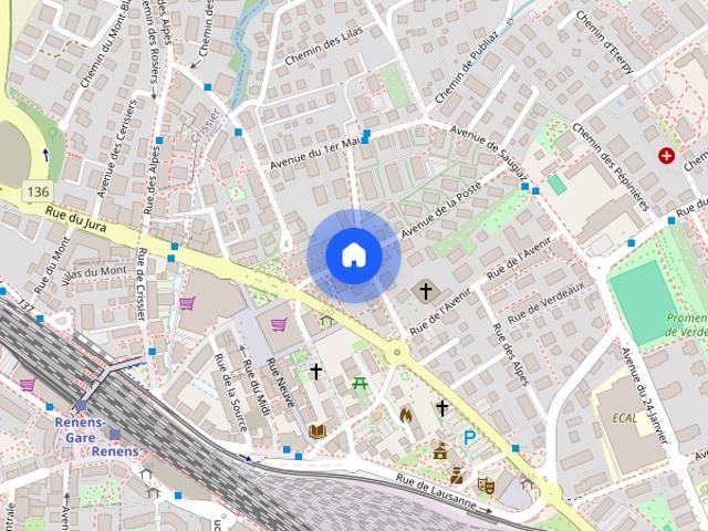 Apartment mieten in Renens, District de l'Ouest lausannois