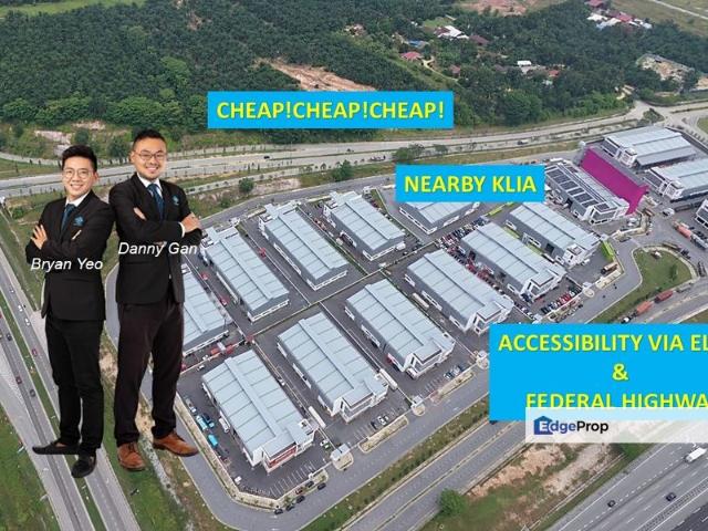 Warehouse for sale in Tanjong Sepat, Selangor