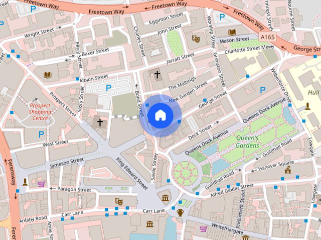 Apartment for rent in Old Town, Hull