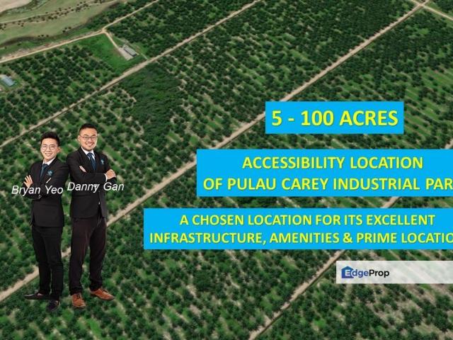 Warehouse for sale in Pulau Carey, Kuala Langat