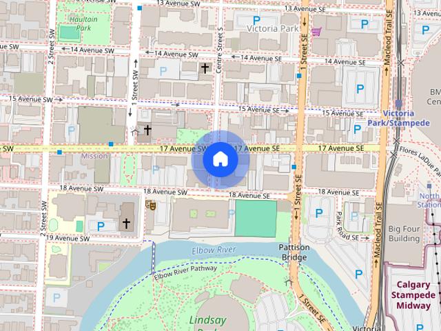 Apartment for rent in Victoria Park, Calgary
