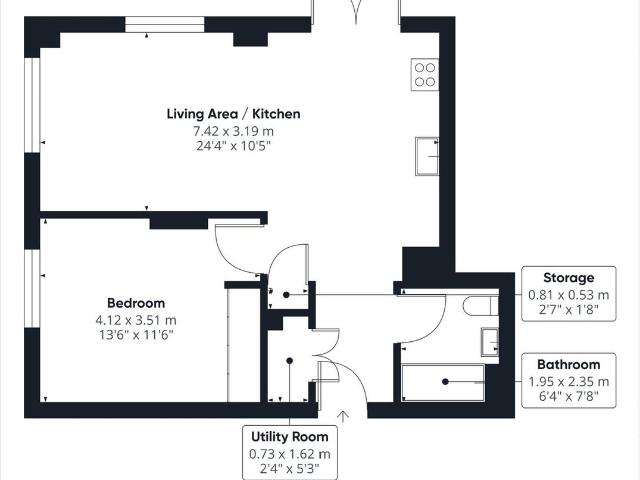 Apartment for rent in Tottenham Hale, Greater London