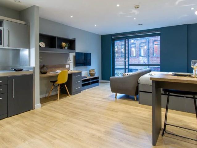 Studio for rent in City Centre, South Yorkshire