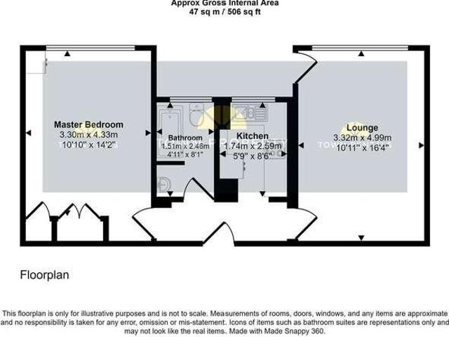 Flat for sale in Eastbourne, East Sussex