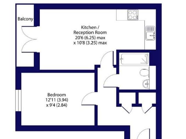 Flat for sale in Croydon, Waddon