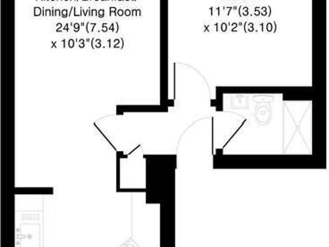 Flat for sale in Chertsey, Runnymede