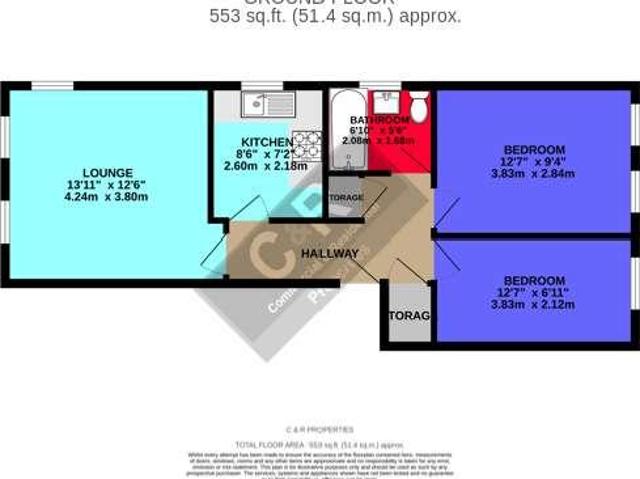 Flat for sale in Brunswick, Manchester