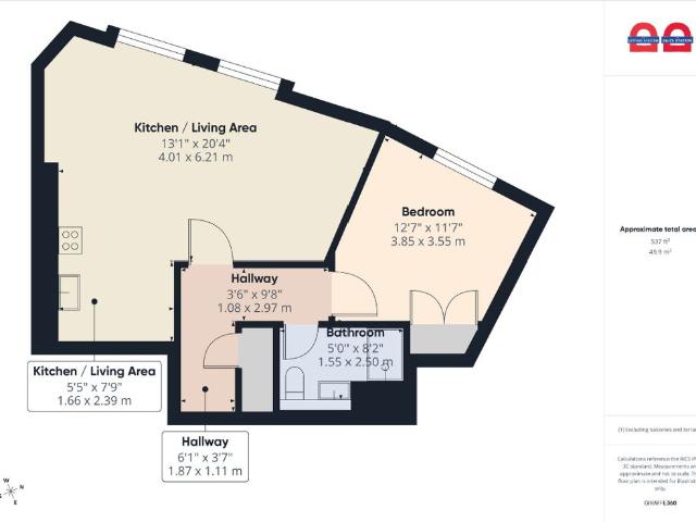 Flat for sale in Falcon Lodge, Wales