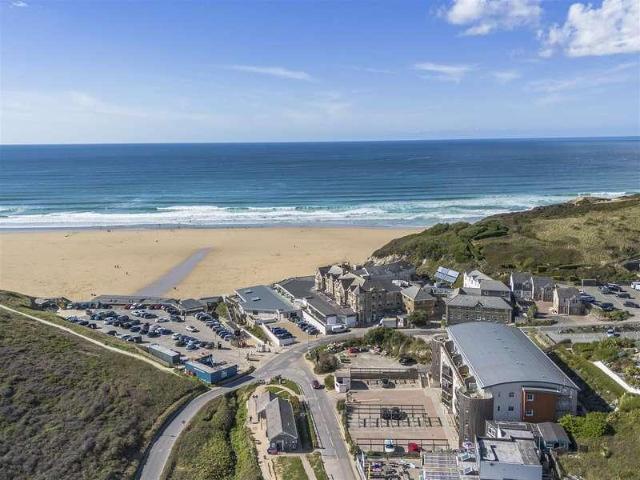 Flat for sale in Tregurrian, Newquay