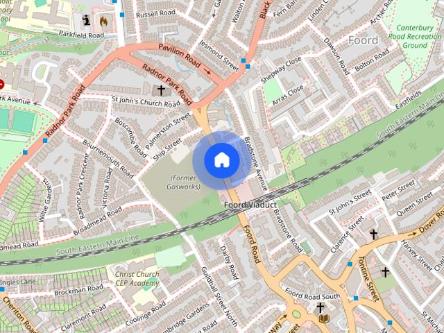 Apartment for rent in Foord, Folkestone and Hythe