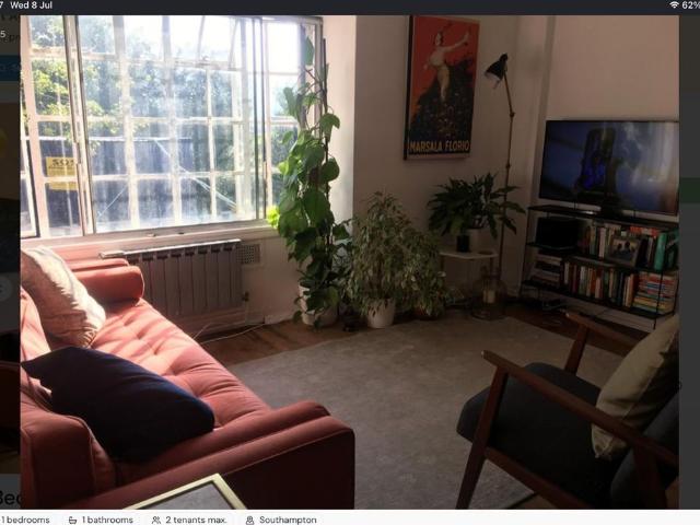 Apartment for rent in The Polygon, City Of Southampton