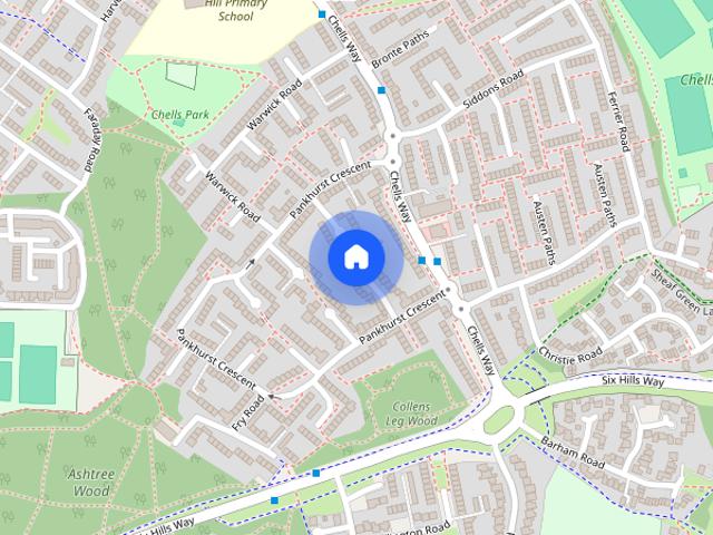 Apartment for rent in Chells, Shephall
